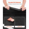 10x10 ft Wrestling Mat, Martial Arts Thick Mat for Home Gym Workouts Exercise, Waterproof PVC Roll-Up Training Mats with Circles, for Gymnastics