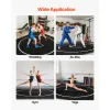 10x10 ft Wrestling Mat, Martial Arts Thick Mat for Home Gym Workouts Exercise, Waterproof PVC Roll-Up Training Mats with Circles, for Gymnastics