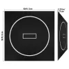 10x10 ft Wrestling Mat, Martial Arts Thick Mat for Home Gym Workouts Exercise, Waterproof PVC Roll-Up Training Mats with Circles, for Gymnastics