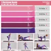 14Pcs Pilates Ring Essentials Kit For Women with Yoga Ball Arm Stretcher 5 Resistant Bands Figure 8 Resistant Band Elastic Band Non-slip Socks Yoga St