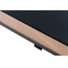 2.25HP Under Desk Treadmill, Portable Wood Walking Pad for Home & Office, Compact Running & Walking Machine with Remote Control, LED Display, Black