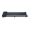 2.25HP Under Desk Treadmill, Portable Wood Walking Pad for Home & Office, Compact Running & Walking Machine with Remote Control, LED Display, Black