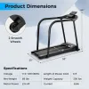 2.5 HP Walking Treadmill with Long Handrails for Seniors