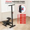 Multi-Functional Exercise Stepper - Step+Twist Design, 300lbs Capacity, Non-Slip Pedals+Stable Metal Frame