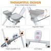 Stair Stepper Folding Vertical Cardio Exercise Climber Stair-Master For Exercise At Home Full Body Workout Machine With Handlebar
