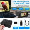 1Pc Night Vision Goggles 4K Full-Color Binoculars 10X Zoom With 2624ft Viewing Range 3in Screen 64G MMC Card WIFI APP Control Save Photo And Video For