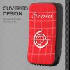 16.5 in Muay Thai Kick Shield Punching Pad, Kick Shield for Martial Arts, Karate, Kickboxing, MMA x 1 Unit, Red
