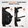 DAV Adjustable Preacher Curl Weight Bench With Leg Extension