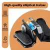 Compact Under-Desk Elliptical - Quiet Mini Pedal Exerciser With Adjustable Speed And LED Display