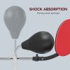 Boxing Bag with Stand, Adjustable Height Punching Speed Bag with 2 Target Arms, for Training, Exercise, Black