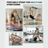 Trideer Stretching Strap With Loops  Non Elastic Yoga Physical Therapy Strap