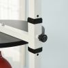 2 in 1 Punching Bag Stand, Adjustable Height Heavy Bag Stand with Weighted Base and Speed Bag, Freestanding for Home Gym