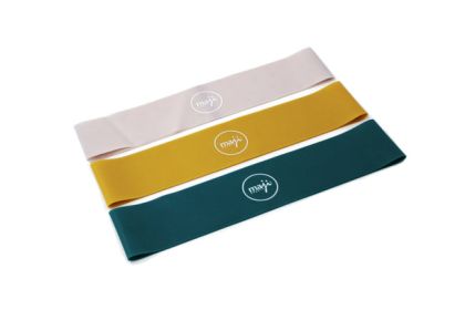 Maji Sports Pack of 3 Loop Resistance Bands – Strength & Mobility