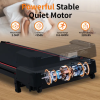 Walking Pad Treadmill with 8° Incline, Remote Control 2.5HP Portable Compact Treadmills for Home Office, Treadmill 220 lb Capacity, LED Display