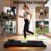 Walking Pad Treadmill with 8° Incline, Remote Control 2.5HP Portable Compact Treadmills for Home Office, Treadmill 220 lb Capacity, LED Display