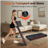 10° Incline Walking Pad Treadmill with Remote Control & 3HP Motor