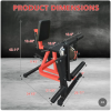 Adjustable Leg Extension And Curl Machine, Heavy Duty Leg Rotary Extension Machine For Lower Body Workouts, Multifunctional Home Gym Weight Machine