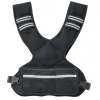 Adjustable Weighted Vest, 11-20lb Weight Vest with 6 Ironsand Weights and Reflective Stripe, Body Weight Vest Exercise Set for Men Women
