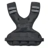 Adjustable Weighted Vest, 11-20lb Weight Vest with 6 Ironsand Weights and Reflective Stripe, Body Weight Vest Exercise Set for Men Women