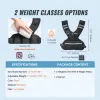 Adjustable Weighted Vest, 11-20lb Weight Vest with 6 Ironsand Weights and Reflective Stripe, Body Weight Vest Exercise Set for Men Women