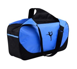 Multifunction Yoga Mat Tote Bag: Lightweight, Durable, Breathable Pouch [Blue]