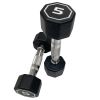 Premium Octagonal Dumbbell, Large Numbers, Hard Chrome Plated Handle Dumbbells to Assist with Push-Ups