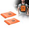 Curved Weight Vest Plates, 8.75 LB Pairs, Premium Steel Tactical Weighted Plates for Vest, Ergonomic Design, for Strength Endurance Training, Running