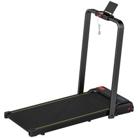 VEVOR Foldable Under-Desk Walking Pad Treadmill with Incline & Remote Control