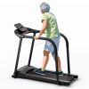 2.5 HP Walking Treadmill with Long Handrails for Seniors