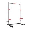 Power Cage Rack, Multifunctional Squat Rack for Home Gym, Width-Adjustable Workout Strength Training Equipment with 6 Band Pegs