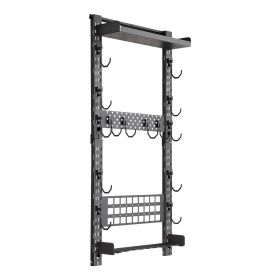 Gun Rack Wall Mount with Magazine Holder
