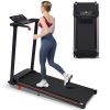Treadmill with 8% Incline, Portable Treadmills for Home with Handle, Foldable Treadmills with 265 Lbs Capacity
