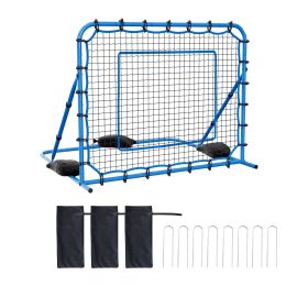 VEVOR 5x4 ft Soccer Rebounder Net | Angle Adjustable Trainer