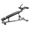 Sit Up Bench, Decline Ab Bench with Reverse Crunch Handle, with 4 Adjustable Height Settings, Heavy Duty Steel, 1000 Lbs Capacity