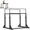 Dip Bar, 800 lbs Capacity, Heave Duty Dip Stand Station with Adjustable Height, Fitness Workout Dip Bar Station Stabilizer Parallette Push Up Stand