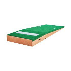 Pitching Mound, Portable Baseball Pitcher's Mound, 85 in Indoor Outdoor Pitching Practice and Training Equipment