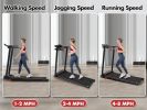 Treadmill with 8% Incline, Portable Treadmills for Home with Handle, Foldable Treadmills with 265 Lbs Capacity