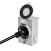 30 Amp Generator Cord and Power Inlet Box Kit, 40 FT, NEMA L14-30P/L14-30R STW 10 AWG Generator Power Extension Cord with Twist Lock Connector