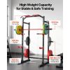 VEVOR Multi-Functional Power Cage Power Rack | Height Adjustable Barbell Squat & Bench Press Station