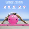 Inflatable Gymnastics Air Mat Set, 2 PCS Tumbling Mat, Tumble Track with Electric Pump, Air Roller Barrel Gymnastics Equipment