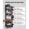 Gun Rack Wall Mount with Magazine Holder