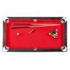 Billiards Table, 6.3 ft Pool Table, Portable Foldable Space-Saving Table, Billiard Table Set Includes Balls, Cues, Chalks and Brush