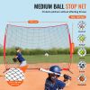 Barricade Backstop Net, 12x9 ft with Carry Bag