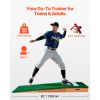 Pitching Mound, Portable Baseball Pitcher's Mound, 85 in Indoor Outdoor Pitching Practice and Training Equipment