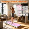 VEVOR Under-Desk Treadmill with Incline – 2-in-1 Portable Walking Pad with Remote Control