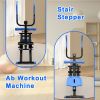 Multifunctional 2-In-1 Stair Stepper And Ab Workout Machine Blue