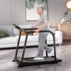 2.5 HP Walking Treadmill with Long Handrails for Seniors