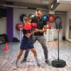 VEVOR Kids Inflation-Free Boxing Set with Punching Bag & Gloves (Quick Rebound, 5+ Years)