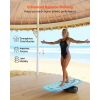 Balance Board, Wobble Board Trainer for Adults, Premium Wooden Balance Training Equipment with Roller, Magnetic Stoppers, Storage Rack