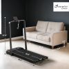 VEVOR Foldable Under-Desk Walking Pad Treadmill with Incline & Remote Control